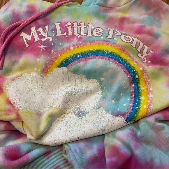 My Little Pony  X Dolls Kill Friendship Is Magic Tie Dye Hoodie XS NWT - Picture 4 of 11